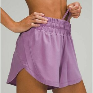 Lululemon Athletica Track That High Rise Short 5" Wisteria PurplePink Activewear